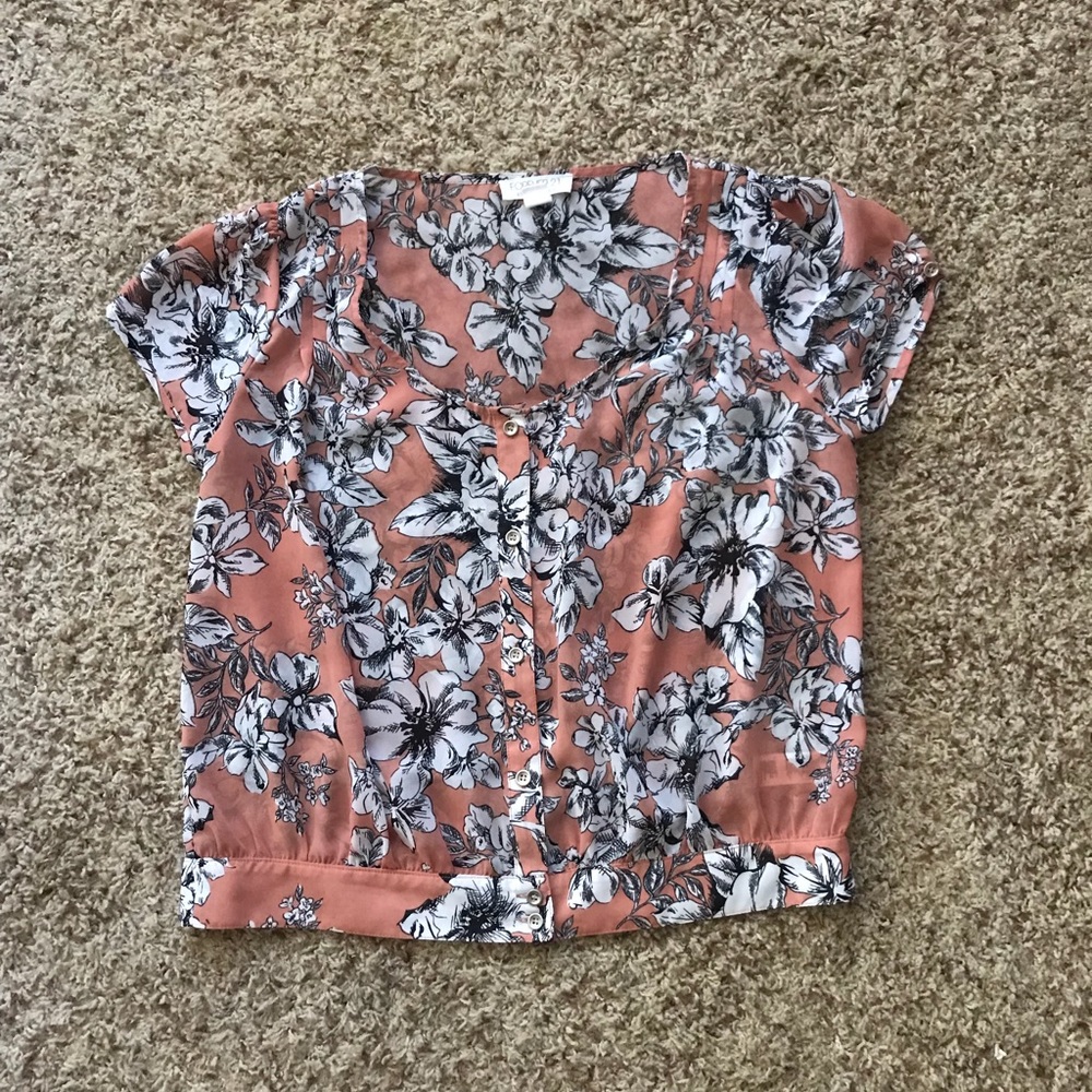 Forever 21 floral top